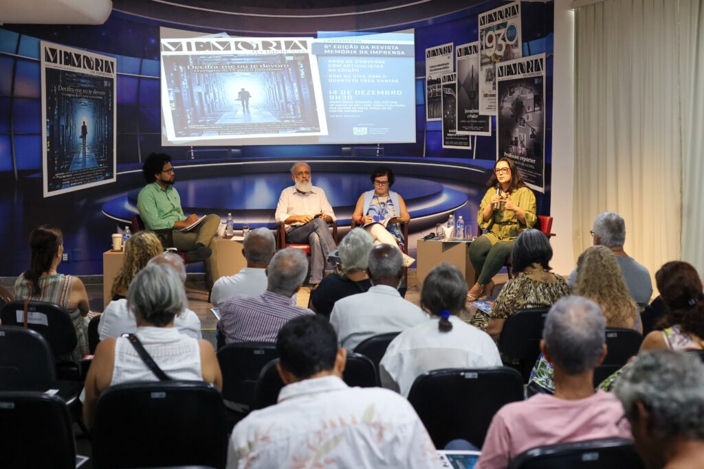 Jornalismo em Tempos de IA: lançamento da Revista Memória e Imprensa, da Associação Bahiana de Imprensa, com artigo da jornalista Gabriela de Paula.